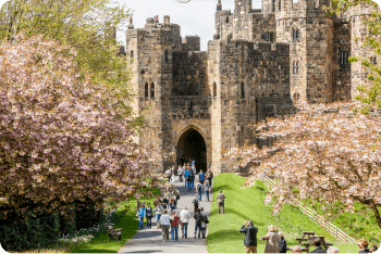 Alnwick Castle on a Your Tour Scotland trip